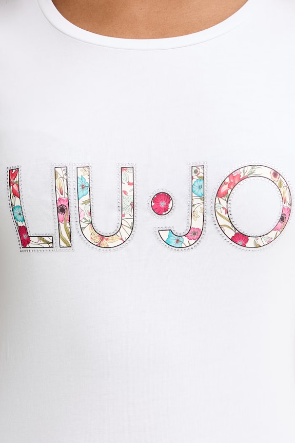 Liu Jo tricou pentru femei VA6169.JS003 bej