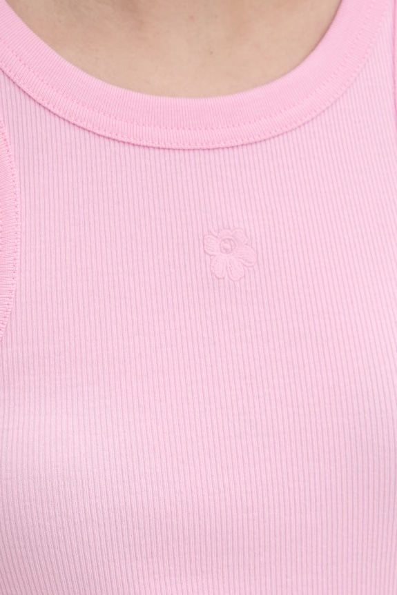 Marimekko top pentru femei, din bumbac m095485 roz
