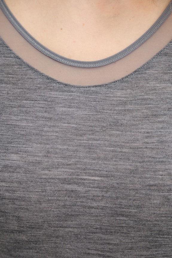 Chantelle Basic t-shirt γυναικείο από μαλλί Juliana γκρί FN1583