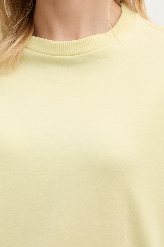 United Colors of Benetton tricou pentru femei, din bumbac 3BL0E17G5. galben