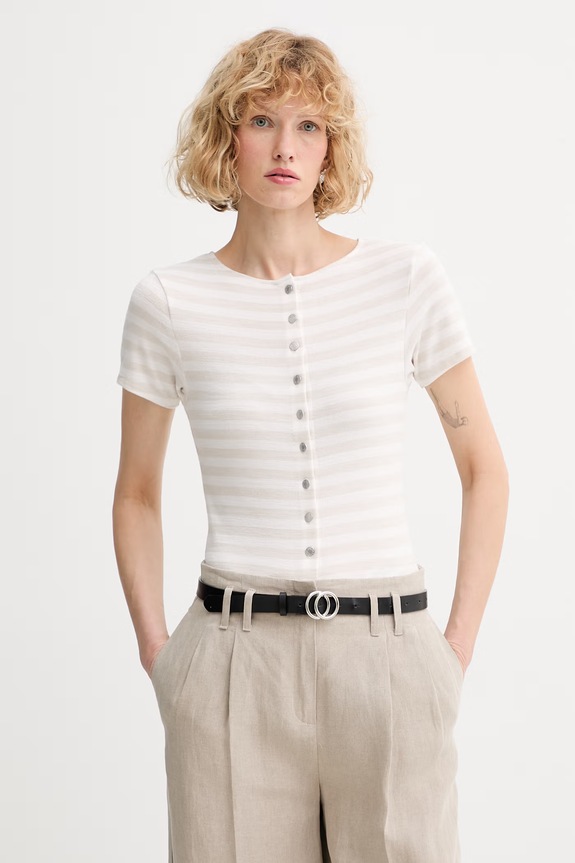 Rag & Bone T-shirt Γυναικείο μπεζ RE8826ST3KW