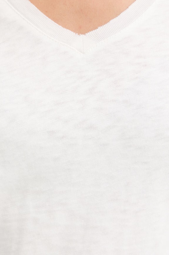 Marc O'Polo T-shirt damski bawełniany 5000006280 biały