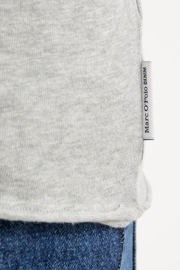 Marc O'Polo T-shirt damski bawełniany 5000006280 szary