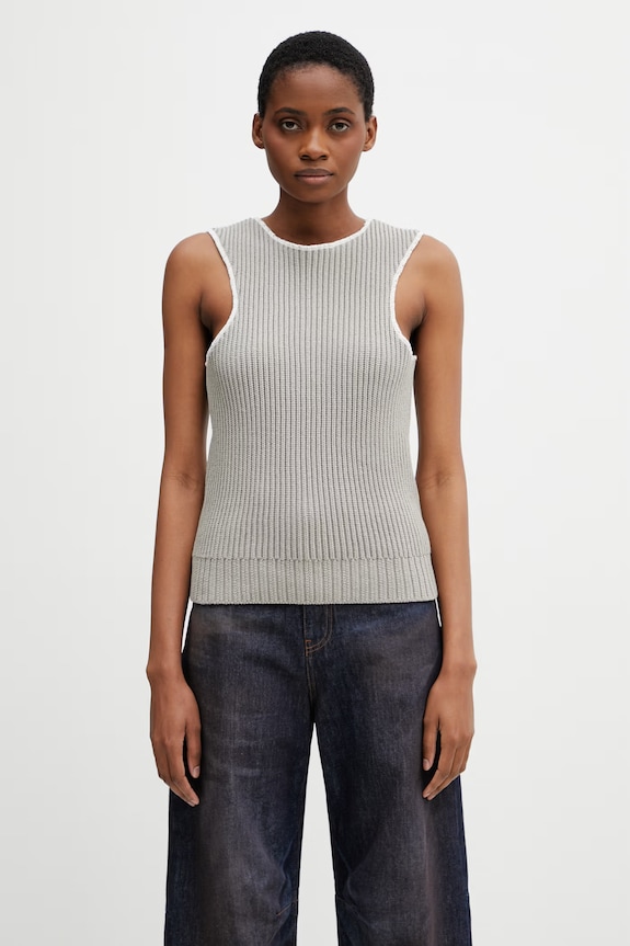 MM6 Maison Margiela τοπ γυναικείο γκρί S62NC0180.M13312