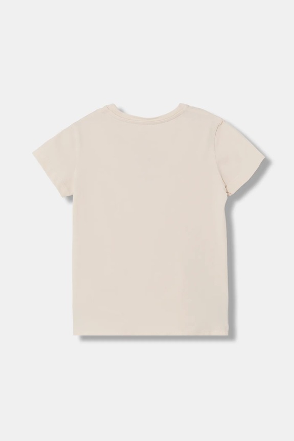 Детска тениска Calvin Klein Jeans IG0IG03065.128.176.PPY2 бежов SS26