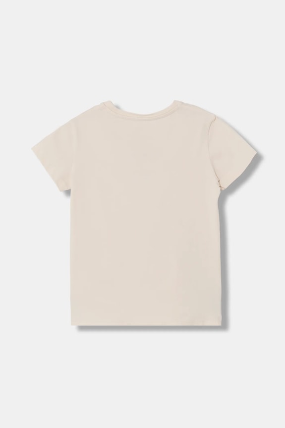 Детска тениска Calvin Klein Jeans IG0IG03065.128.176.PPY2 бежов SS26