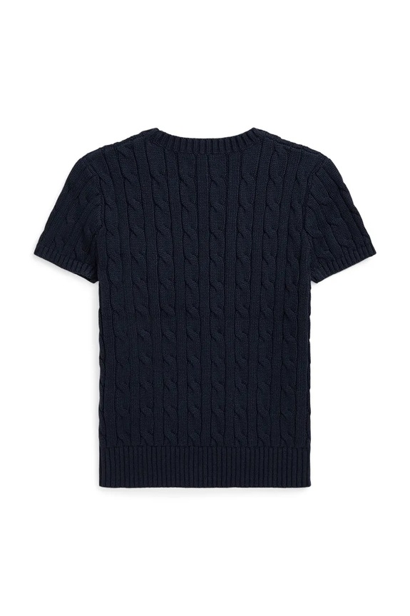 Polo Ralph Lauren tricou de bumbac pentru copii 313933204003 bleumarin SS26