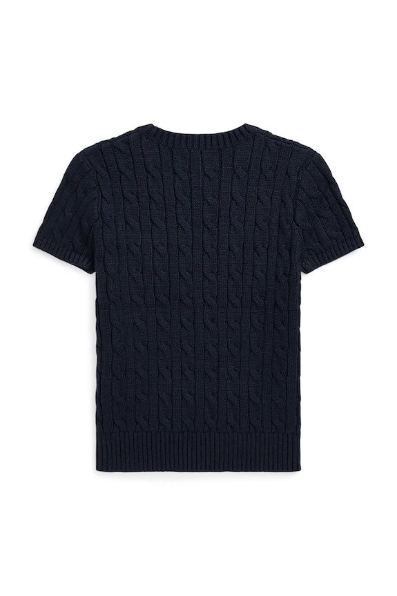 Polo Ralph Lauren tricou de bumbac pentru copii 313933204003 bleumarin SS26