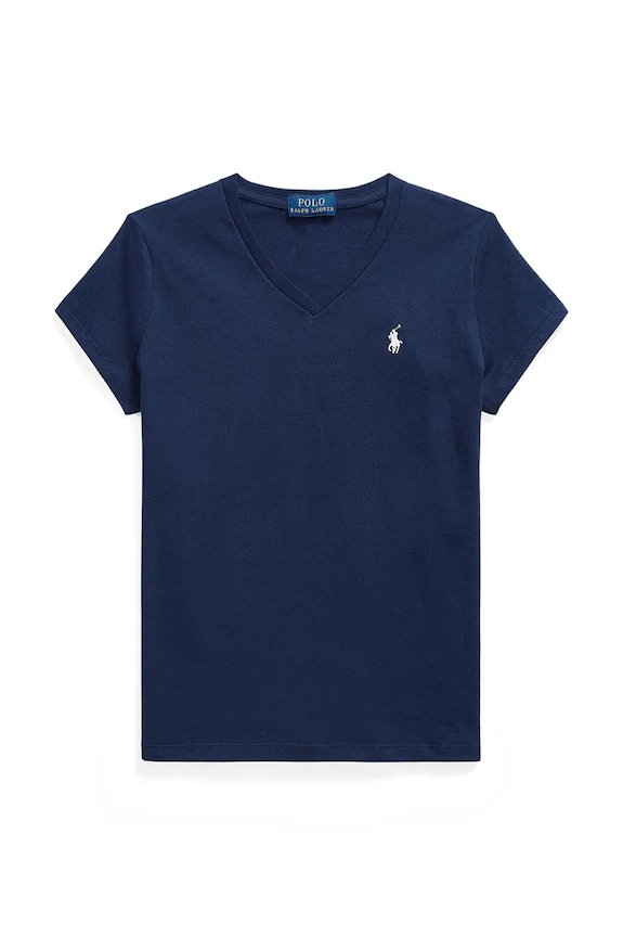 Polo Ralph Lauren tricou de bumbac pentru copii uni bleumarin 313A10636002