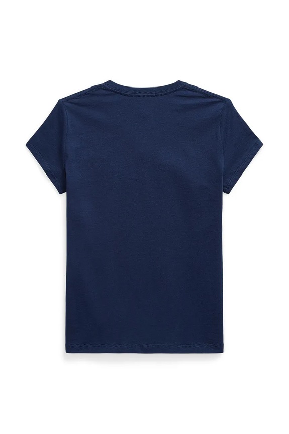 Polo Ralph Lauren tricou de bumbac pentru copii 313A10636002 bleumarin SS26