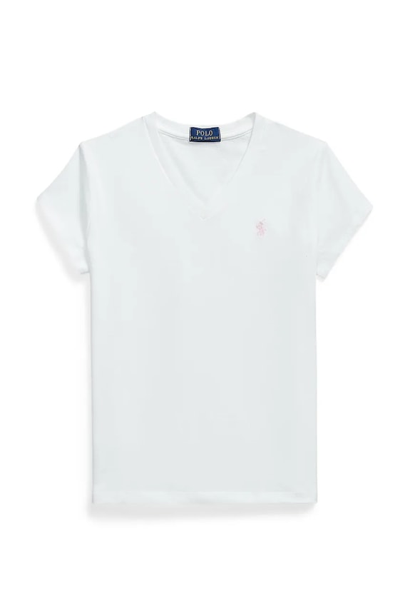 Polo Ralph Lauren t-shirt bawełniany dziecięcy bawełna biały 313A10636003