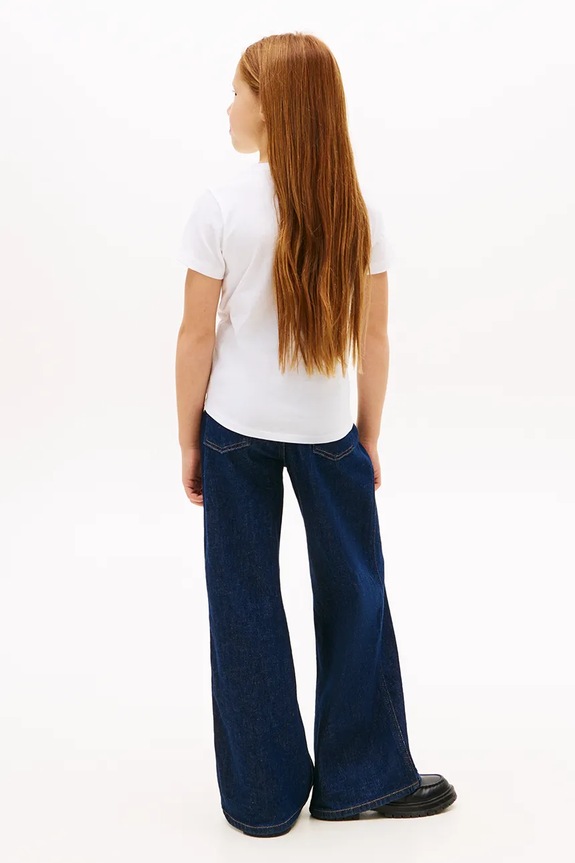 Tommy Hilfiger t-shirt dziecięcy biały KG0KG08974.128.176.PPY2