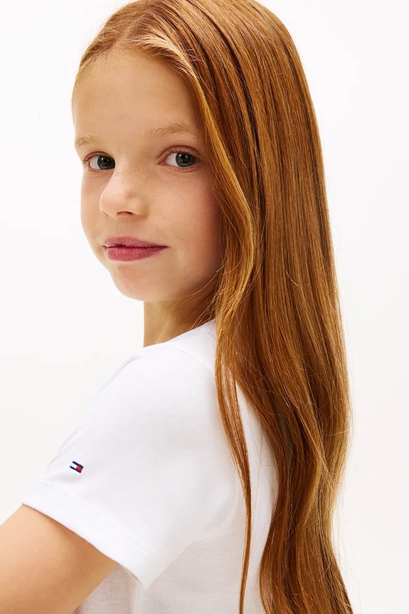 Tommy Hilfiger t-shirt dziecięcy KG0KG08974.128.176.PPY2 biały