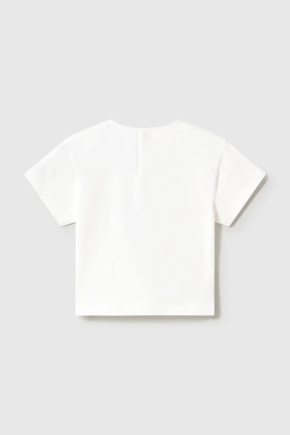 Παιδικό μπλουζάκι Mayoral 105.4G.Baby.PPY2 λευκό SS26
