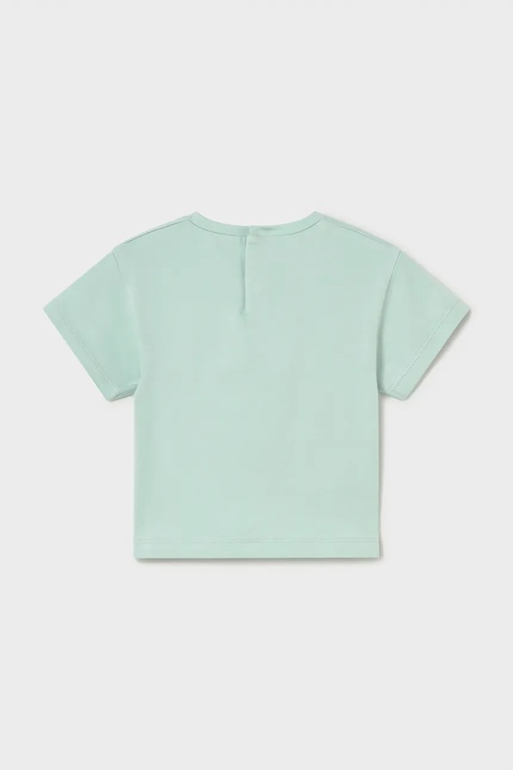 Dječja majica kratkih rukava Mayoral 105.4G.Baby.PPY2 tirkizna SS26