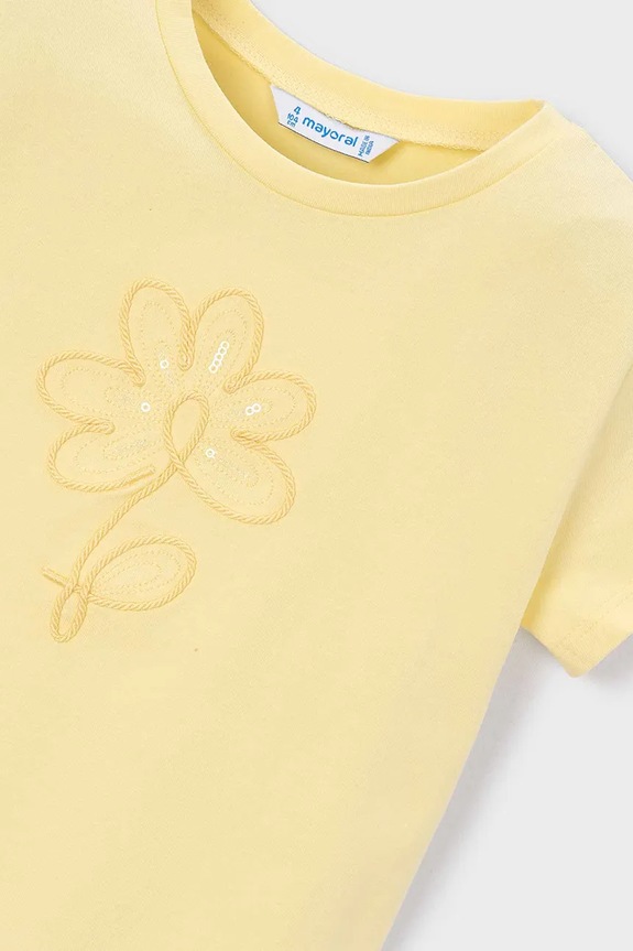 BIMBA Mayoral maglietta per bambini 174.6C.Mini.PPY2 giallo