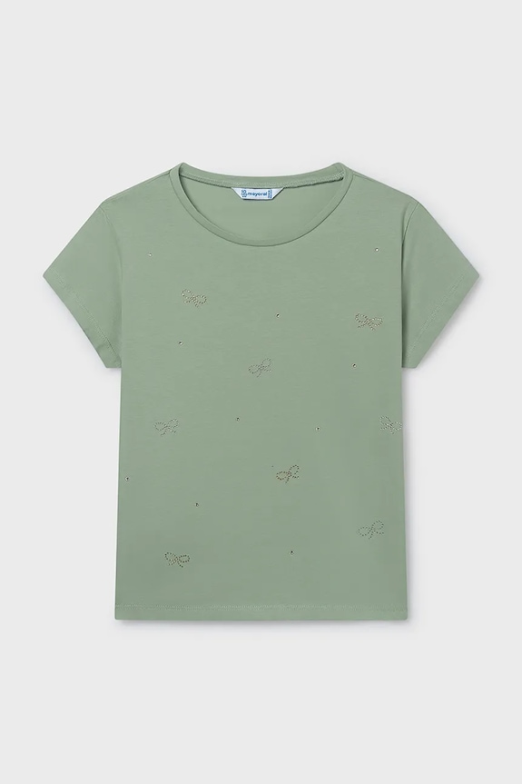 Mayoral tricou copii imprimeu verde 854.8D.Junior.PPY2