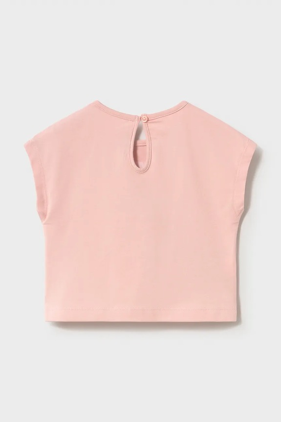 Dječja majica kratkih rukava Mayoral 1084.4K.Baby.PPY2 roza SS26