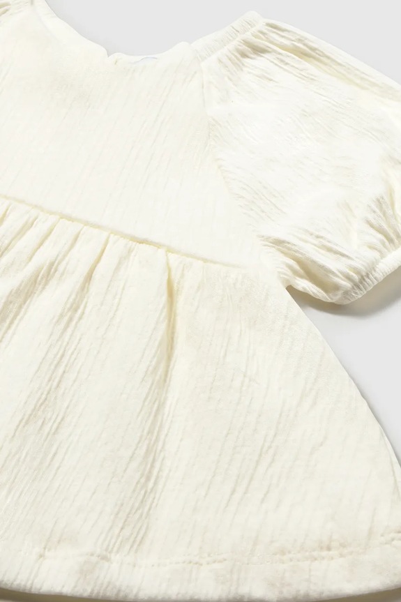 Dziewczynka Mayoral t-shirt dziecięcy 1105.4E.Baby.PPY2 beżowy