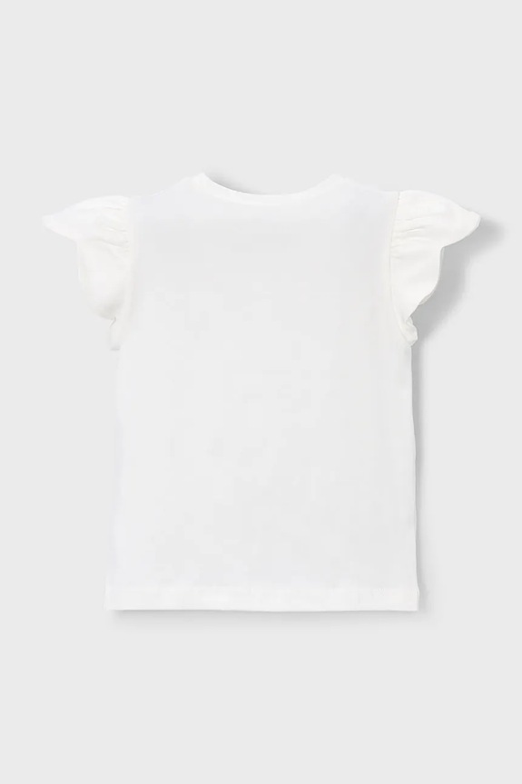 Mayoral t-shirt dziecięcy 3002.6B.Mini.PPY2 beżowy SS26