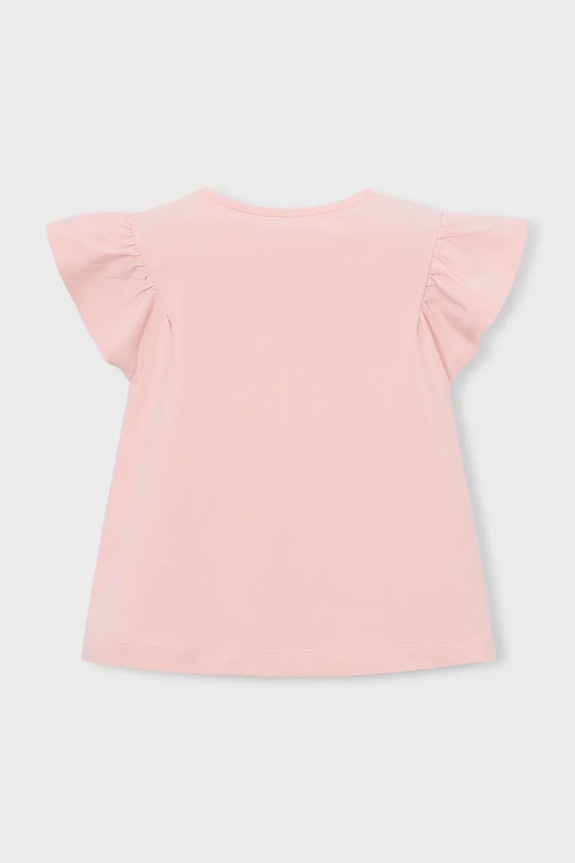 Dziewczynka Mayoral t-shirt dziecięcy 3007.6E.Mini.PPY2 różowy