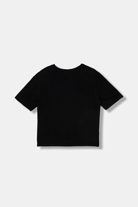 Guess t-shirt dziecięcy J6RI09.K6YW4.PPY2 czarny SS26