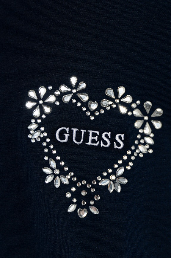 Κοριτσίστικα Παιδικό μπλουζάκι Guess J6RI26.K6YW4.PPY2 σκούρο μπλε
