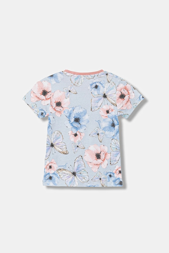 Guess t-shirt dziecięcy K6RI06.K6YW4.PPY2 niebieski SS26