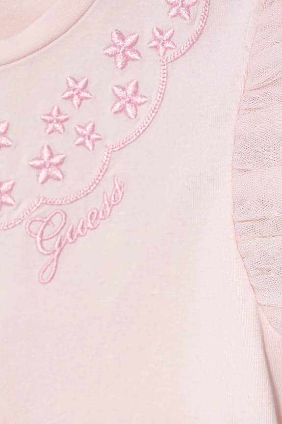 Дівчинка Дитяча футболка Guess K6RI25.K6YW4.PPY2 рожевий