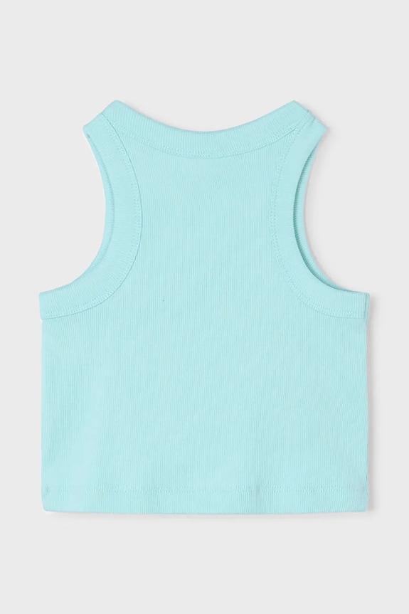 Mayoral top dziecięcy 3021.6F.Mini.PPY2 turkusowy SS26