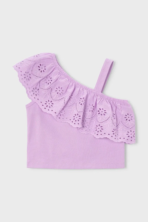 Παιδικό top Mayoral με ελαστάν μωβ 3022.6L.Mini.PPY2