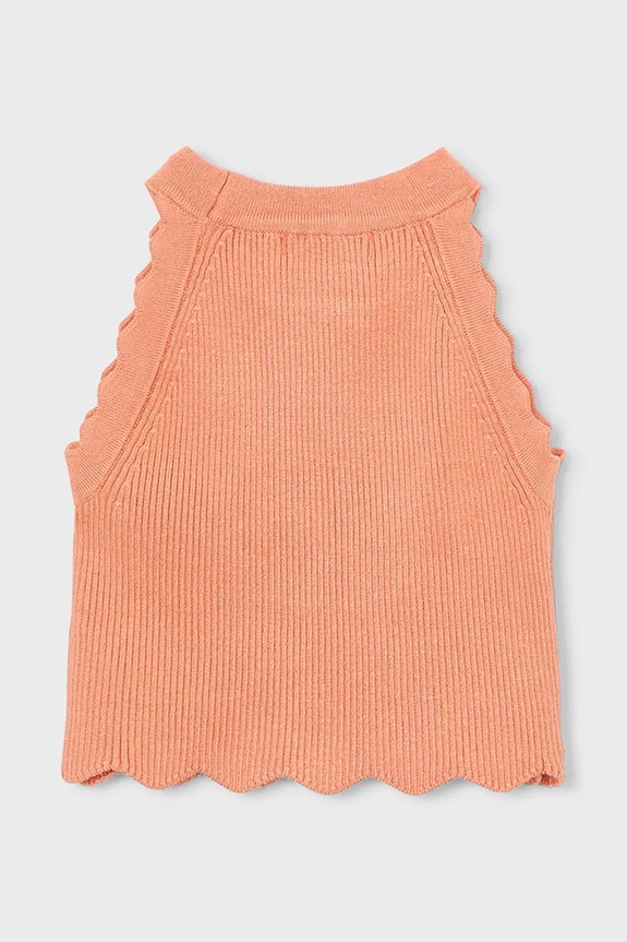 Mayoral top dziecięcy 3027.6G.Mini.PPY2 pomarańczowy SS26