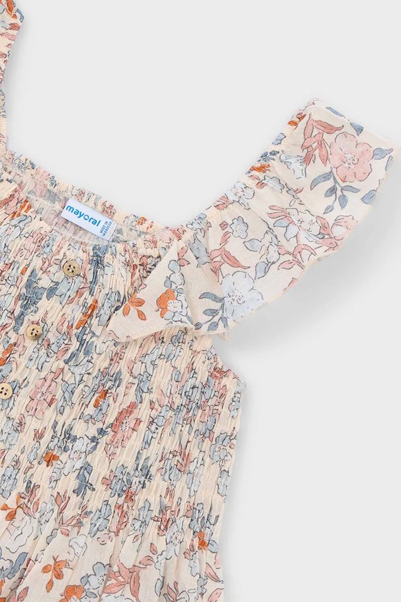 Παιδικό βαμβακερό τοπ Mayoral μπεζ 3028.6H.Mini.PPY2