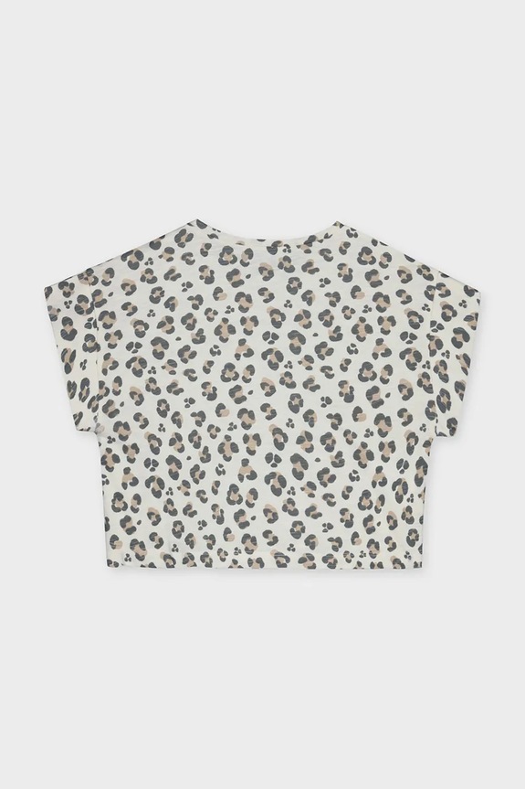 Fete Mayoral tricou din bumbac 6012.8K.Junior.PPY2 bej