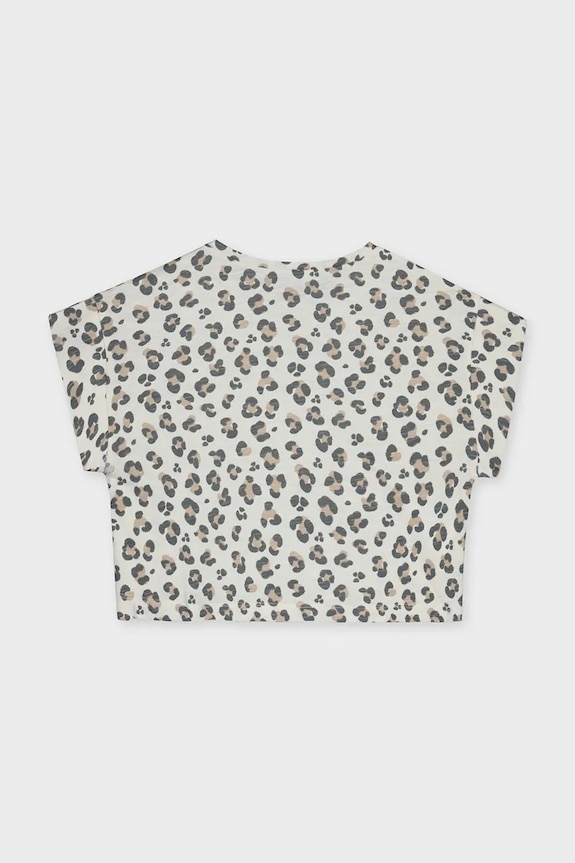 Fete Mayoral tricou din bumbac 6012.8K.Junior.PPY2 bej