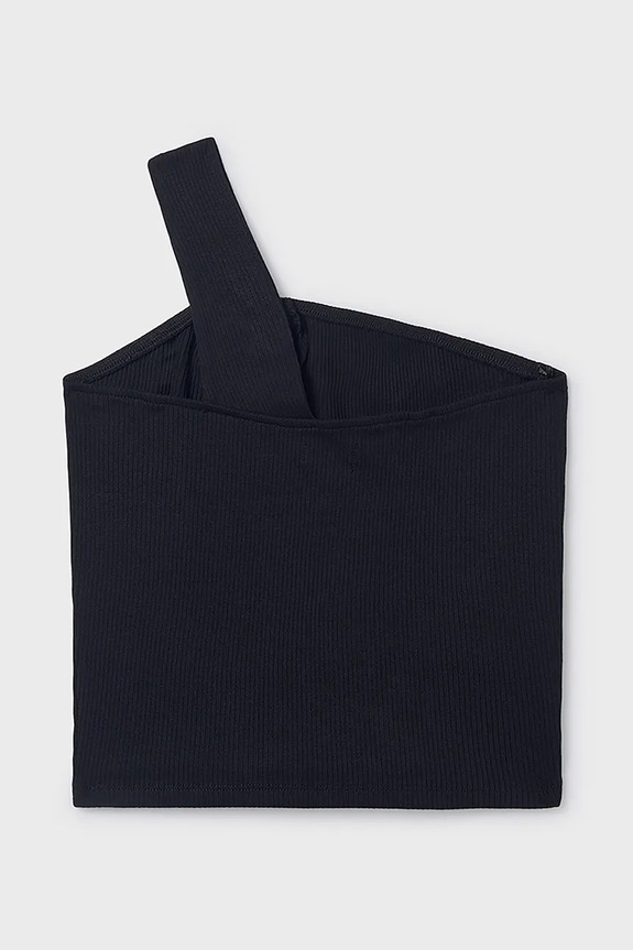 Mayoral top dziecięcy 6017.8G.Junior.PPY2 czarny SS26