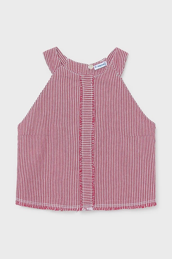 Mayoral top din bumbac pentru copii cu modele roz 6025.8F.Junior.PPY2