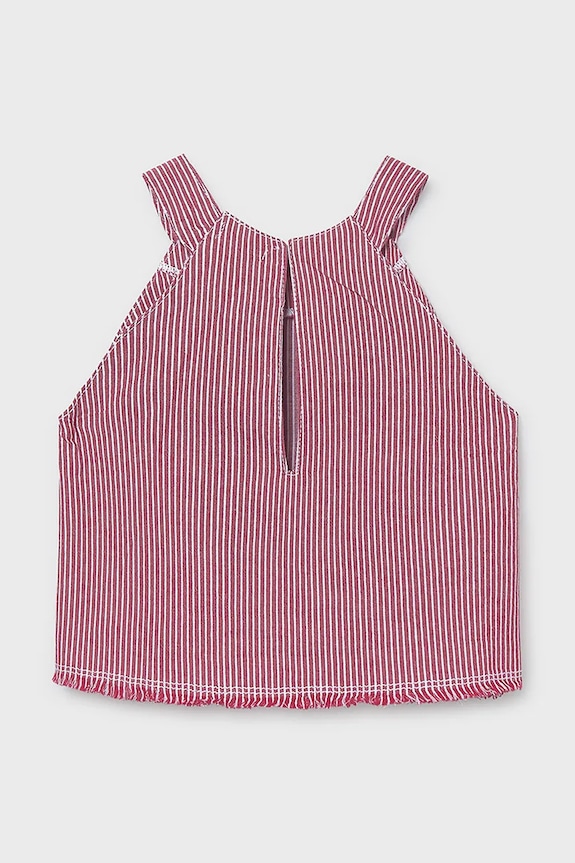Mayoral top din bumbac pentru copii 6025.8F.Junior.PPY2 roz SS26