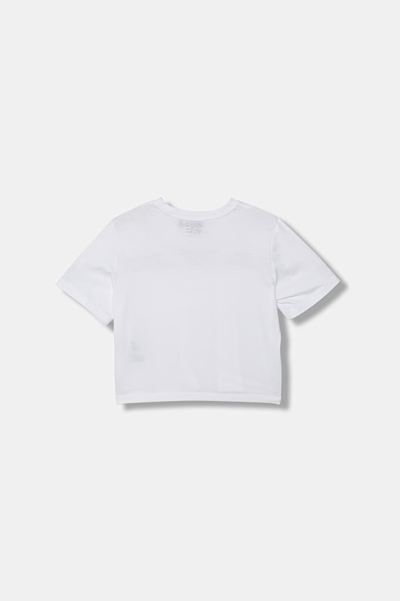 EA7 Emporio Armani t-shirt gyerek pamut 7G000207.AF12503 fehér SS26