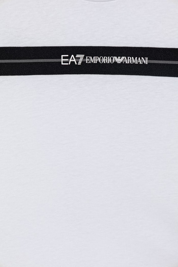 Lány EA7 Emporio Armani t-shirt gyerek pamut 7G000207.AF12503 fehér