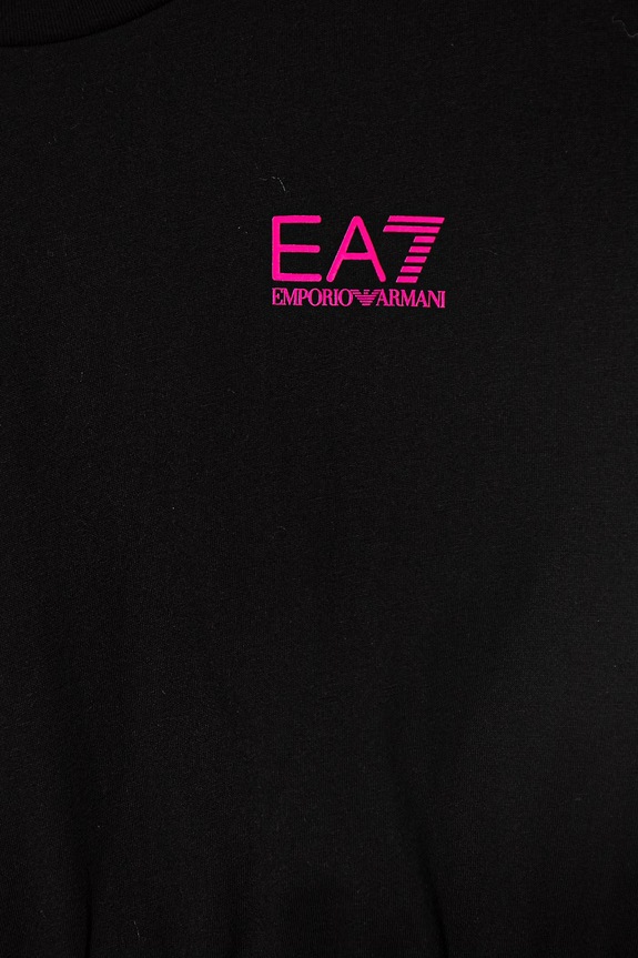 Lány EA7 Emporio Armani t-shirt gyerek pamut 7G000203.AF12503 fekete