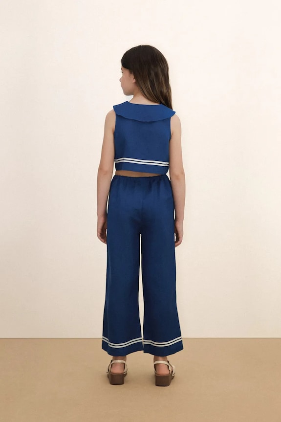 Tinycottons cămașă pentru copii cu in STRIPES CROPPED SHIRT SS26.219