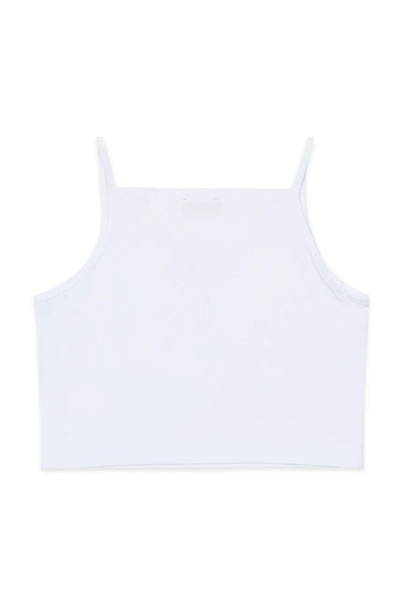 Diesel top di cotone bambino TEDIM T-SHIRT J02584.0GRAI bianco SS26