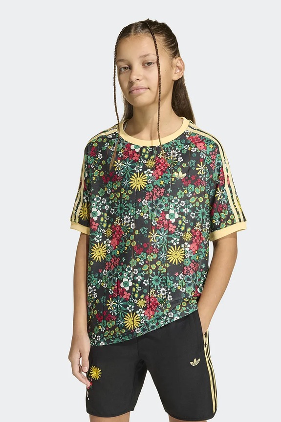 adidas Originals tricou copii LIBERTY cu modele verde KD5949