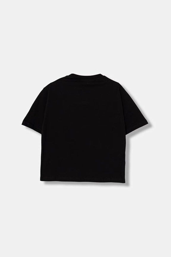 Marni gyerek pamut póló MT303F T-SHIRT M01733.M00RF fekete SS26