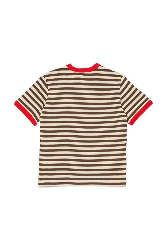 MAX&Co. t-shirt bawełniany dziecięcy MAXT29F T-SHIRT MX0285.MX046 beżowy SS26