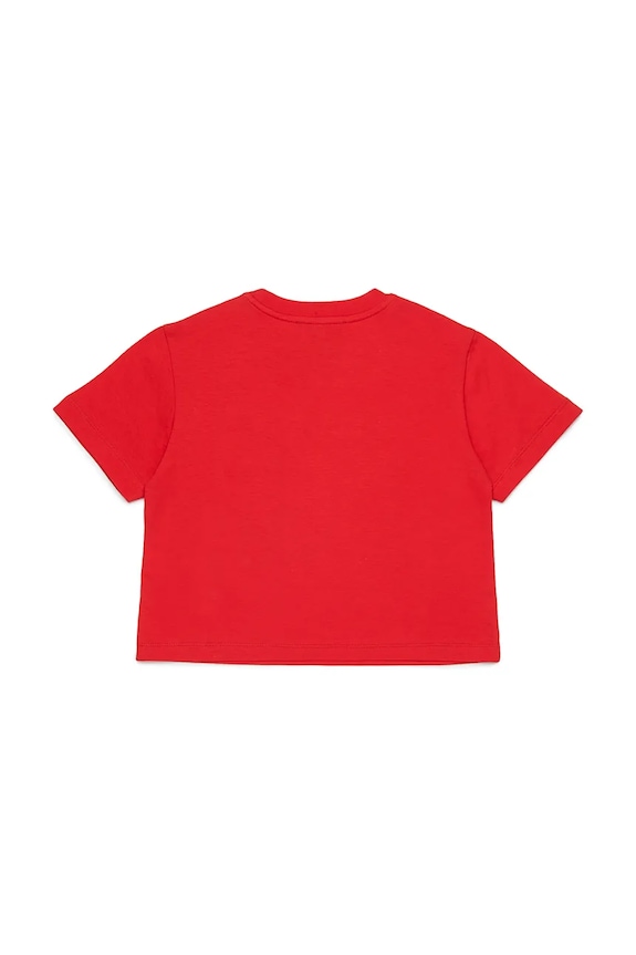 Dječja pamučna majica kratkih rukava MAX&Co. MAXT31F T-SHIRT MX0287.MX057 crvena SS26