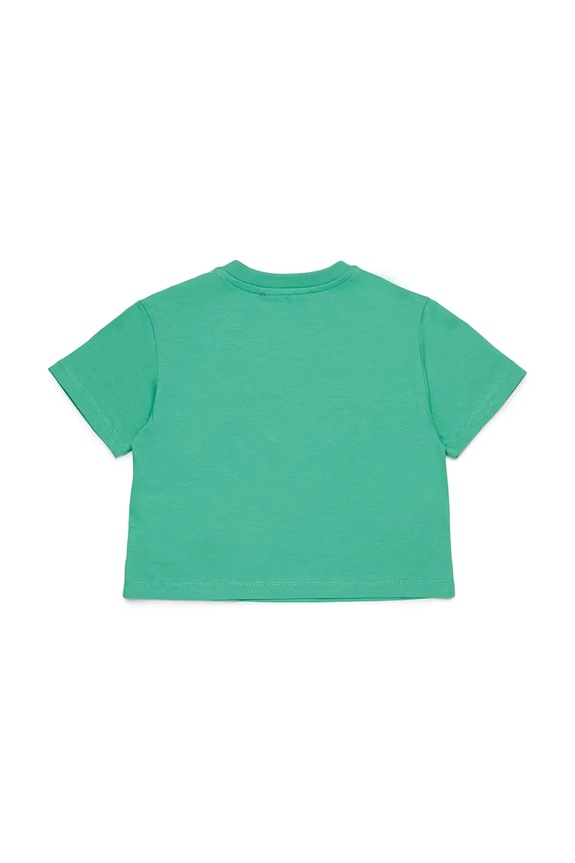 MAX&Co. t-shirt bawełniany dziecięcy MAXT31F T-SHIRT MX0287.MX057 zielony SS26