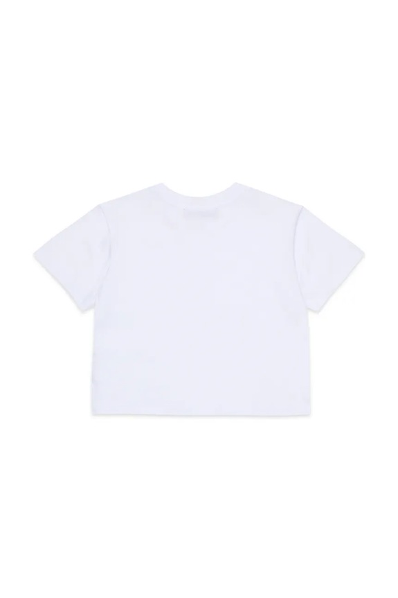 MAX&Co. t-shirt in cotone per bambini MAXT34F T-SHIRT MX0334.MX057 bianco SS26