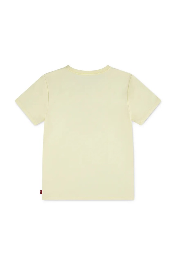 DÍVKA Dětské tričko Levi's LEVIS CHAMBRAY APPLIQUE TO 4EP571 žlutá